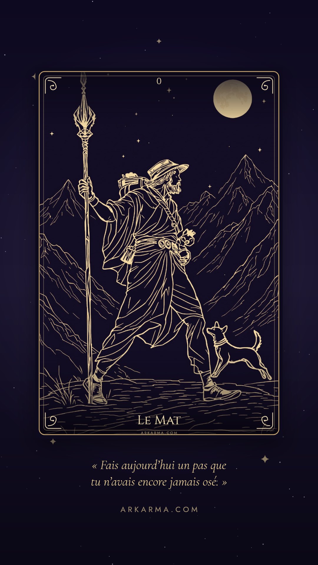 Carte Le Mat au format story, à télécharger et partager