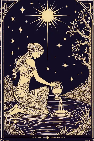 L’Étoile, arcane XVII du tarot